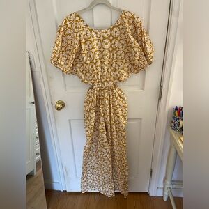 NWT Rebecca Taylor Poplin Jumpsuit